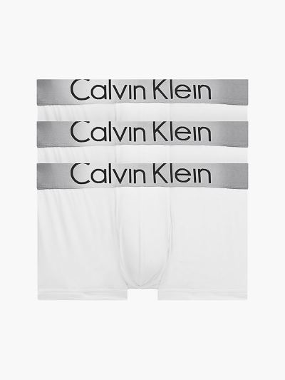 Calvin Klein Underwear HU539951 | Calvin Klein Steel Low Rise Férfi Alsónadrág Fehér